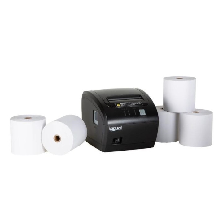 kit impresora t?rmica tickets tp easy 80 + 5 rollo