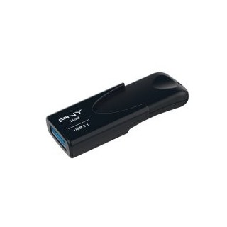 memoria usb 16gb pny attache 4 fd16gatt431kk ef usb 3.1 negro tapa corredera