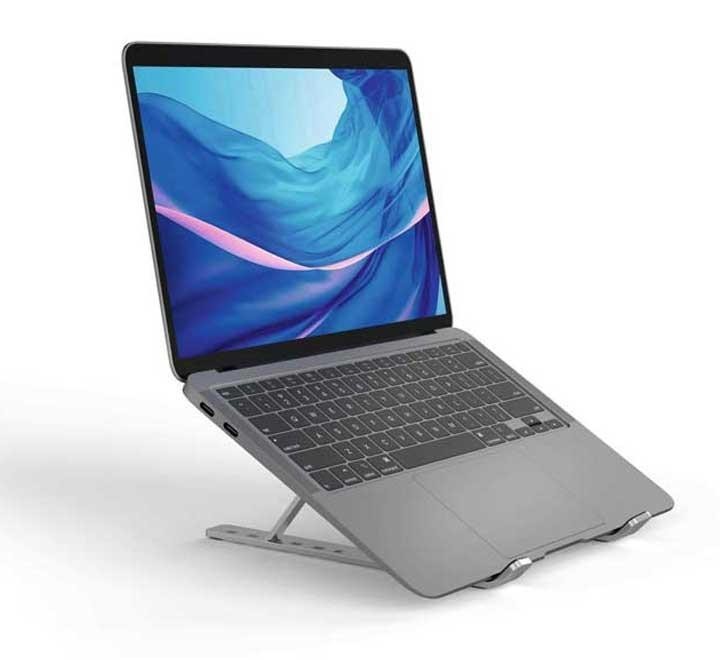 soporte ajustable para ordenadores portatiles y tablets hasta 15". portatil y facil almacenaje por s