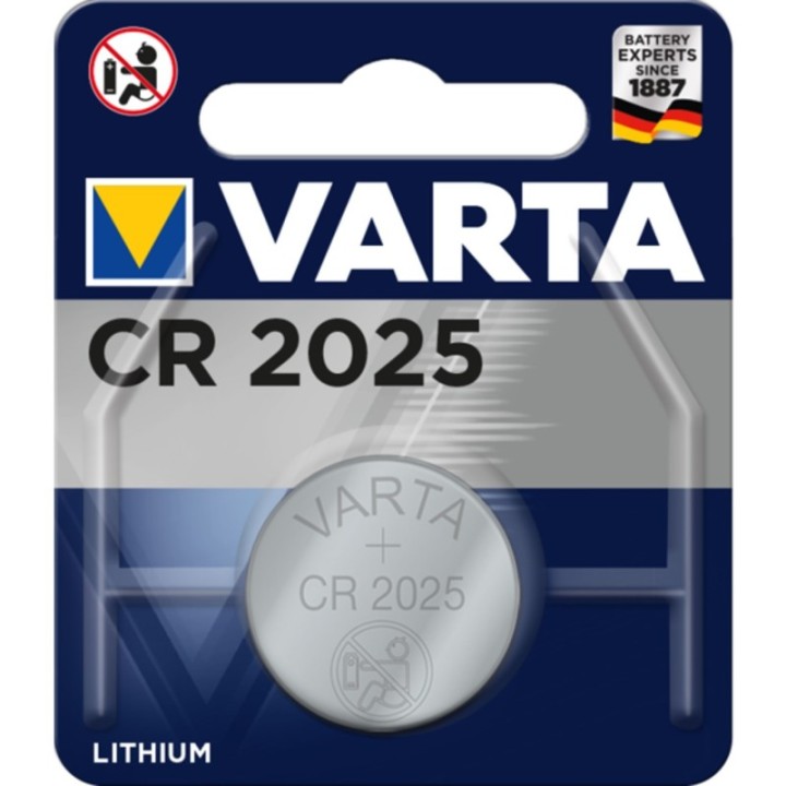 varta blister pilas varta litio boton cr   2025 3v 170mah