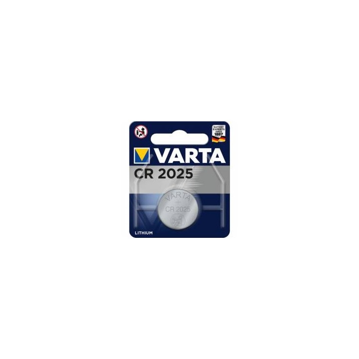 varta blister pilas varta litio boton cr   2025 3v 170mah
