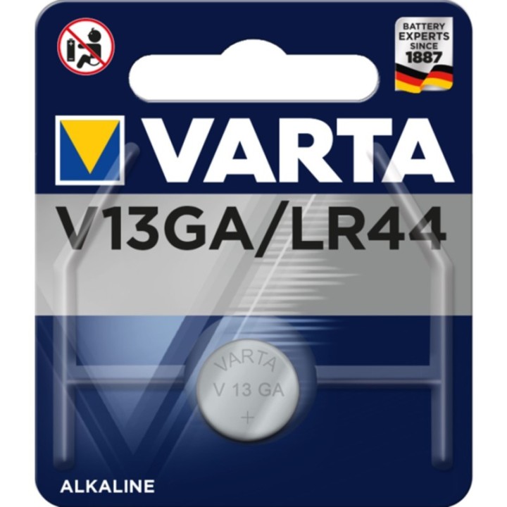 varta blister pilas varta alcalina boton v13ga lr44