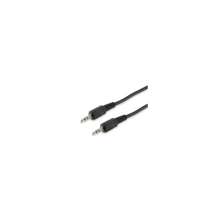 equip cable audio equip mini jack 3.5mm macho macho 2.5m