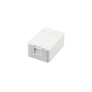 caja de superficie equip keystone para 1 rosetas 125121