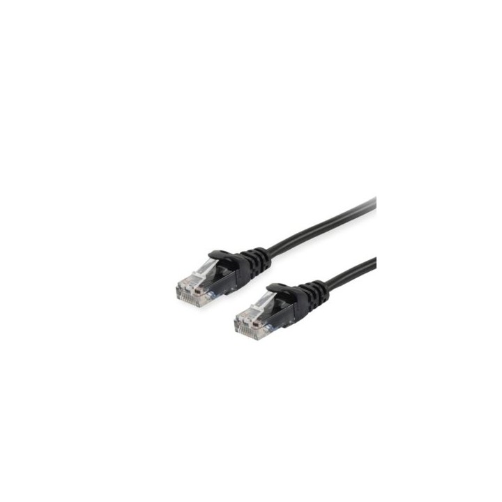 latiguillo u/utp cat.6 libre halogenos 1.5m color negro equip 625494
