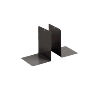 juego de dos soportes metalicos, ideal para sujetar libros. dimensiones  12,5x14x14cm. set 2 sujetal