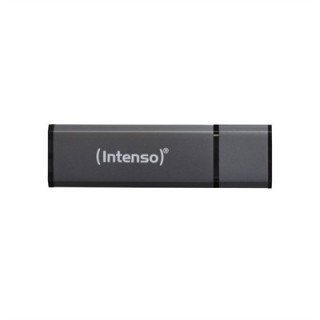 intenso memoria usb 2.0 intenso alu line 128gb aluminio antracita