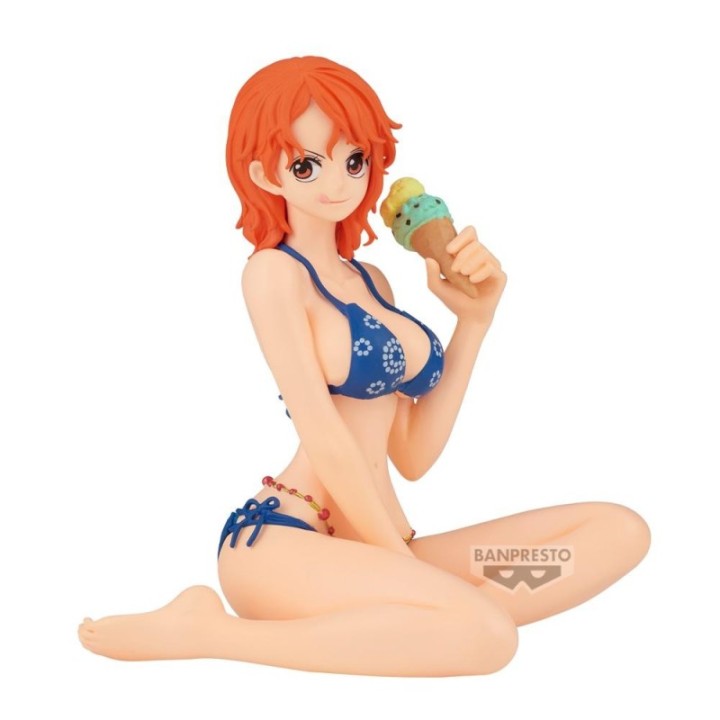 banpresto figura banpresto one piece glitter&glamours nami summer style 11cm