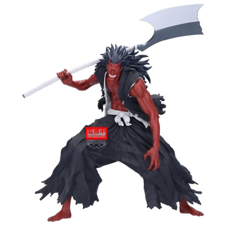banpresto figura banpresto bleach maximatic kenpachi zaraki 24cm