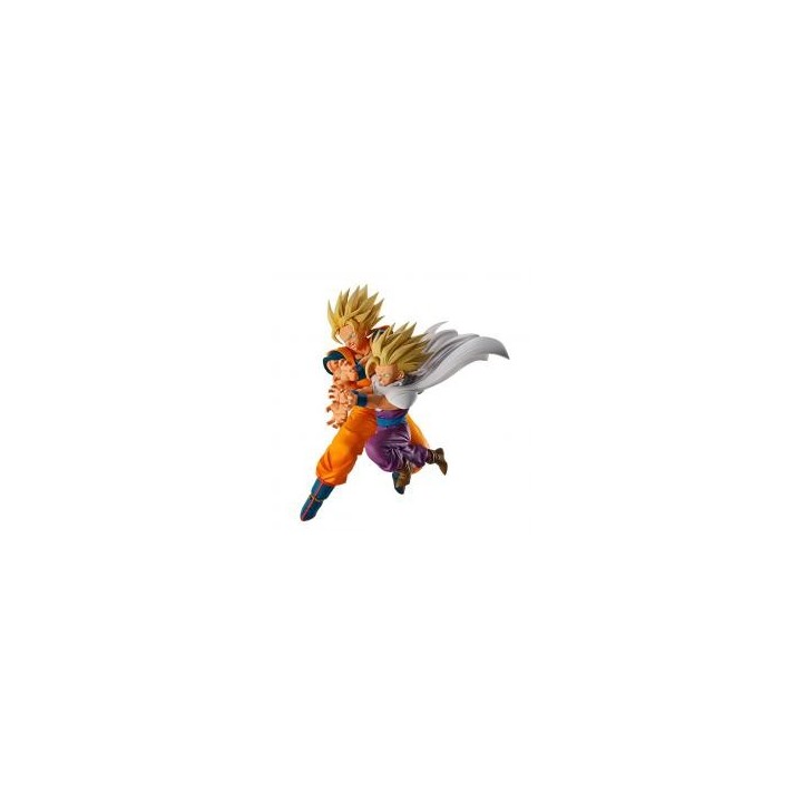 ichibansho figura ichibansho dragon ball son goku & son gohan  spectacle battle  18cm