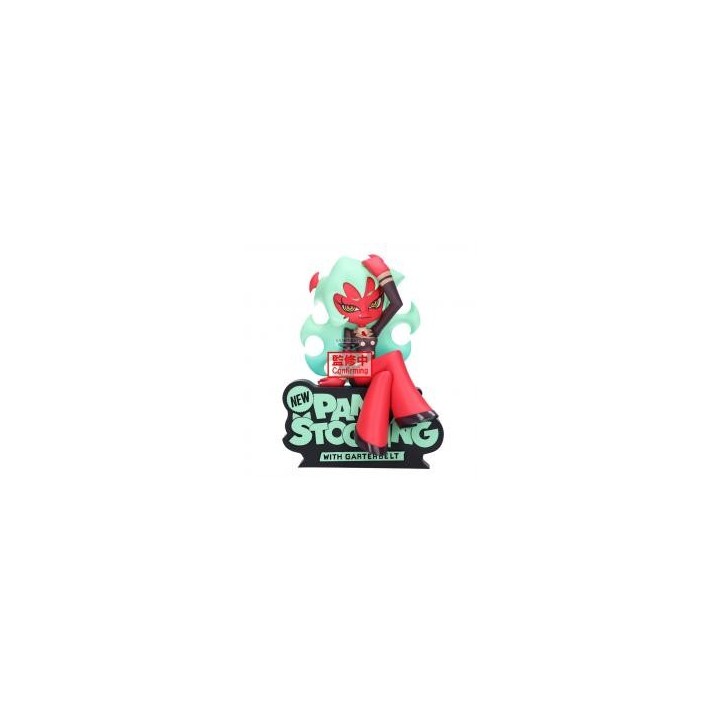 banpresto figura banpresto new panty & stocking with garterbelt monitor top figz scanty 12cm