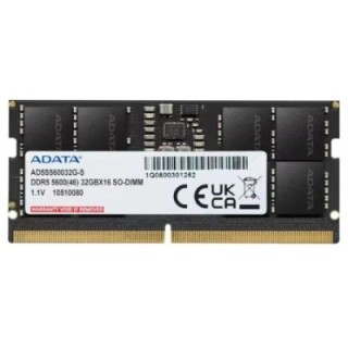 adata ram ad5s560032g s 32gb 5600mhz ddr5 sodimm