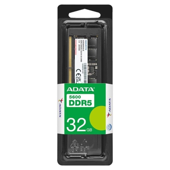 adata ram ad5s560032g s 32gb 5600mhz ddr5 sodimm