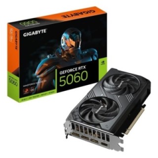 gigabyte tarjeta grafica gigabyte rtx 5060 windforce 8gb max gddr7    3x dp    1x hdmi pci express 5