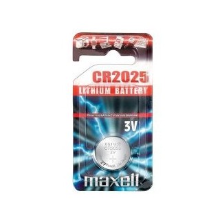 pilas cr2025 maxell cr2025 b1 3v blister 1 unidad  ecotasas incluidas