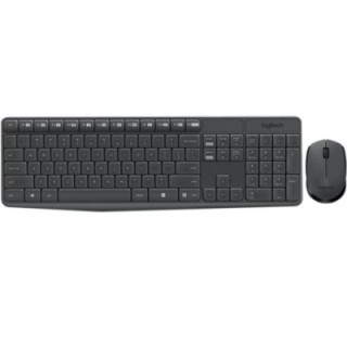 logitech teclado + mouse logitech mk235 inalambrico ingles internacional
