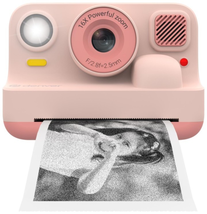 camara de impresion denver kpc 1374btbu rosa termica papel pp 40
