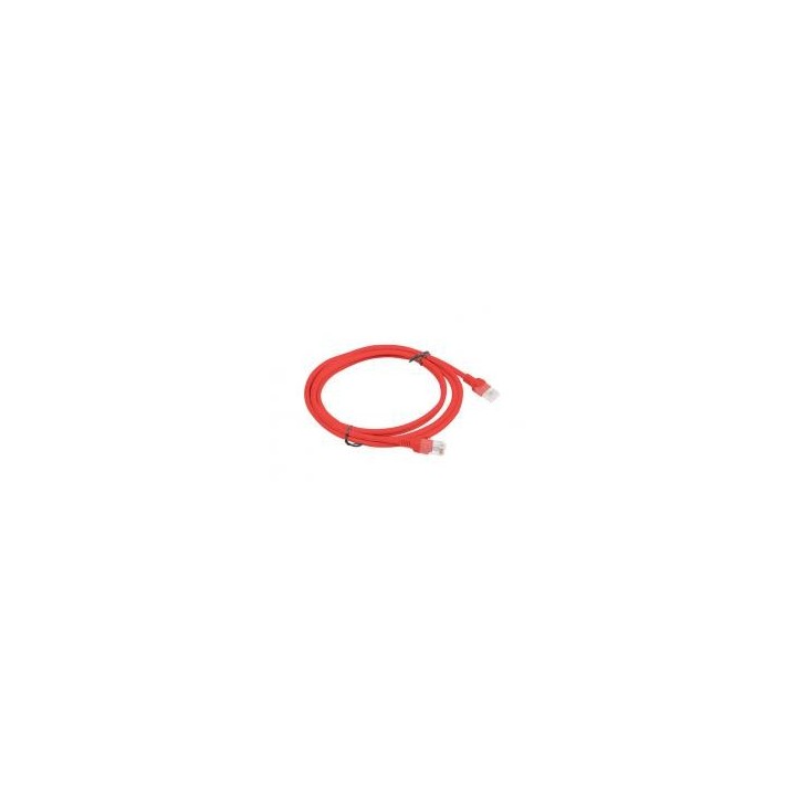 lanberg cable red lanberg latiguillo cat.6 utp 2m rojo fluke passed