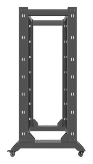 armario lanberg abierto rack 19" 32u 600x800 negro