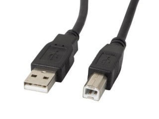 lanberg cable impresora lanberg usb a    usb b macho   macho ferrita negro 0.5 m