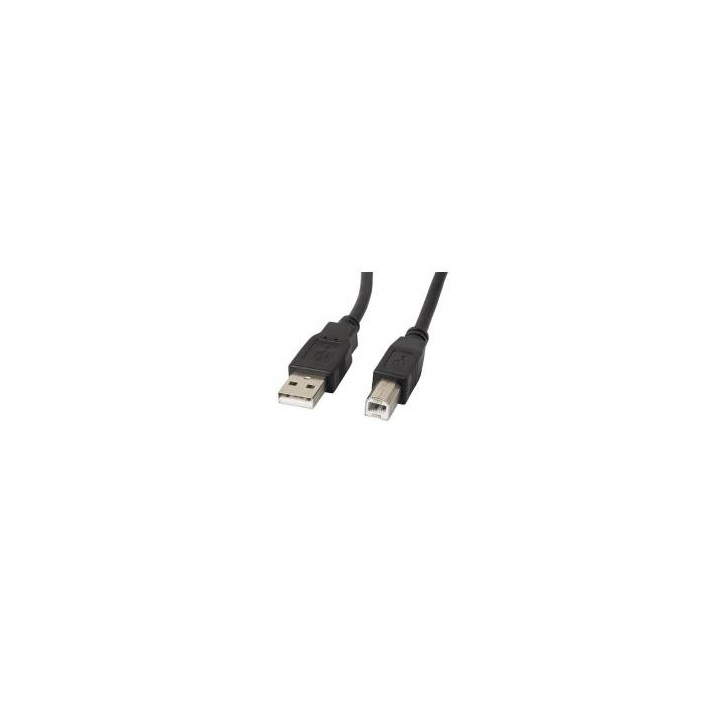lanberg cable impresora lanberg usb a    usb b macho   macho ferrita negro 0.5 m