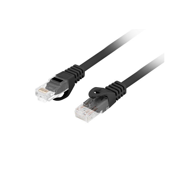 lanberg cable red lanberg latiguillo cat.6 utp lszh cu 1.5m negro fluke passed