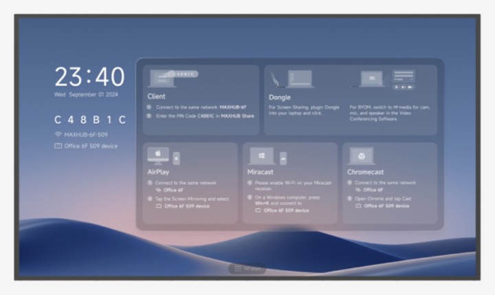 display maxhub nd75cmb 75" 4k