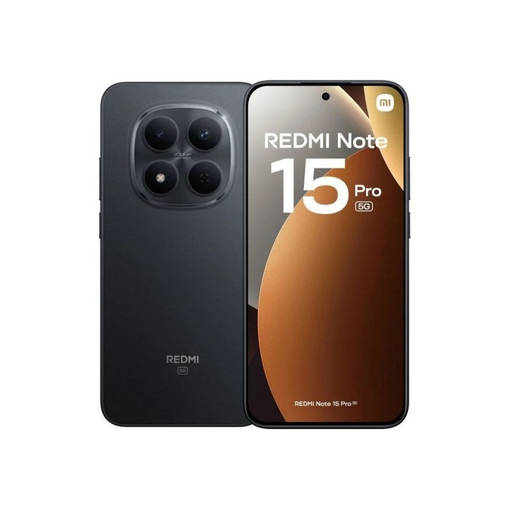 smartphone xiaomi redmi note 15 pro 5g 6,83" 8gb ram 256gb rom black