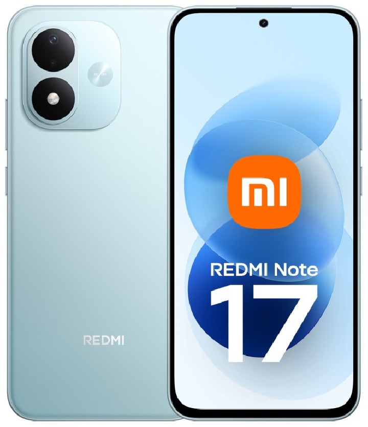smartphone xiaomi redmi note 17 4gb 128gb sky teal