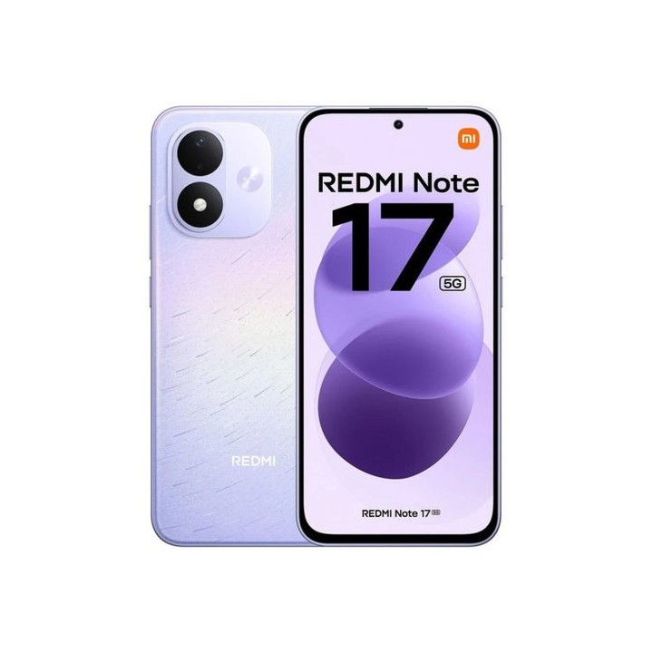 smartphone xiaomi redmi note 17 5g 6gb ram 128gb rom celestial purple