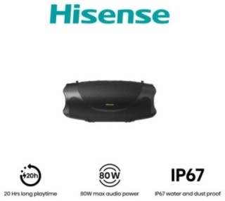 altavoz portatil hisense flex boom 80w 20h