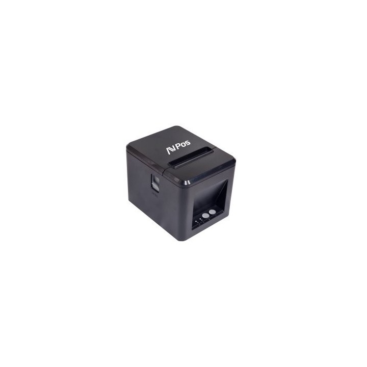 tpv impresora termica avpos tc40 80mm conexion usb lan velocidad 260mm/s ultracompacta black