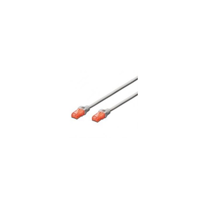 ewent cable red ewent latiguillo utp cat6 rj45 2m gris
