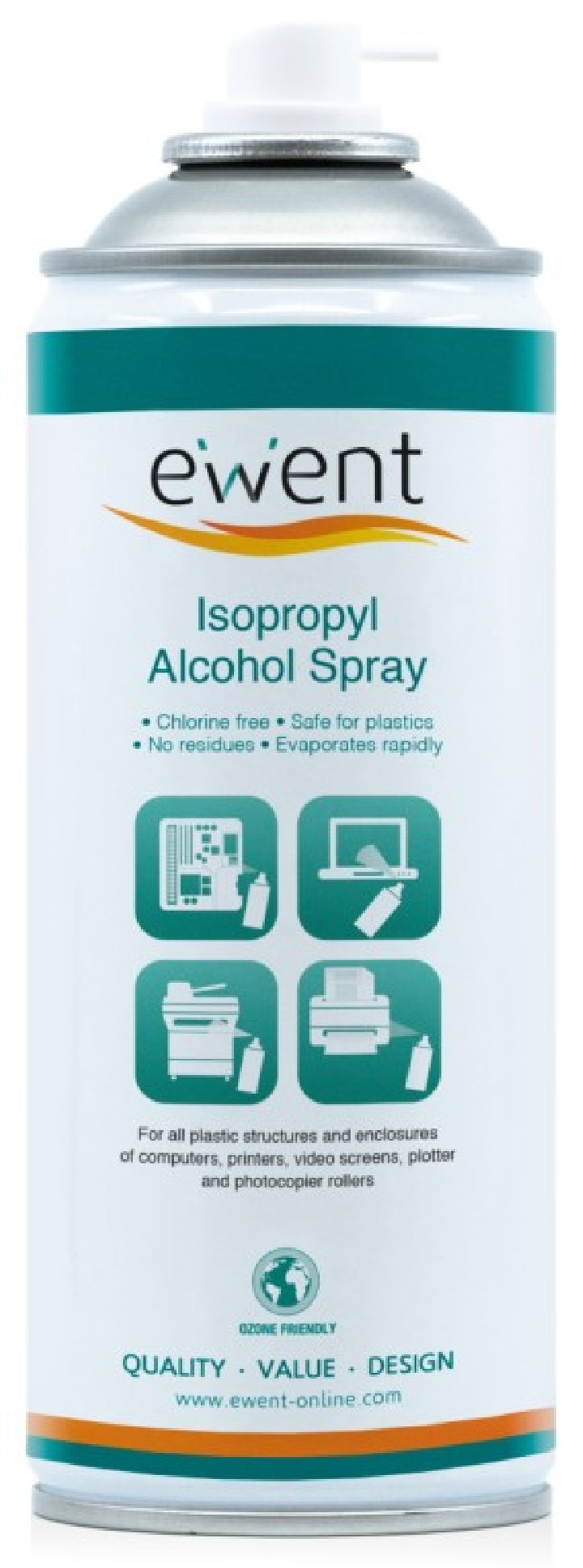 alcohol isopropilico ewent en spray 400ml