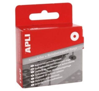 caja dispensadora de arandelas de refuerzo tamano Ã¸13mm. ideales para su uso en escuela, oficina y