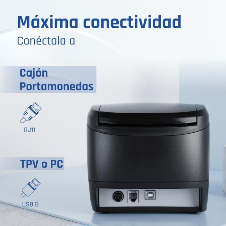 iggual impresora t?rmica tickets tp easy 80 usb+rj