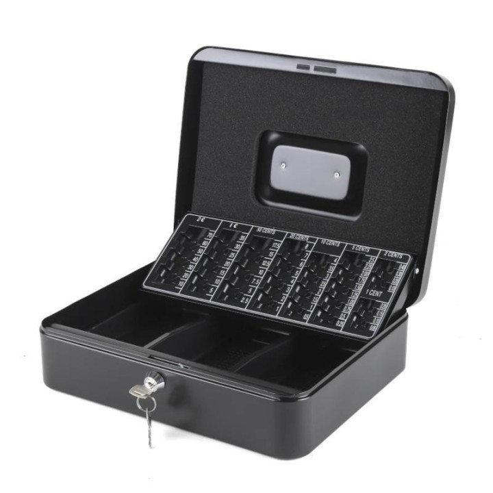 iggual caja efectivo 3+8 30x24x9 cm iron tiny