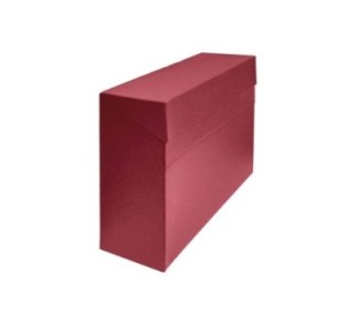caja de transferencia de carton forrado con geltex. dimensiones 36x25,5x11cm. caja transferencia a4