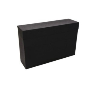 caja de transferencia de carton forrado con geltex. dimensiones 36x25,5x11cm. caja transferencia a4