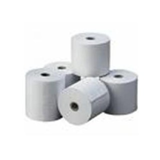 rollo de papel matricial impresora ticket con copia 76mmx65cm no termico