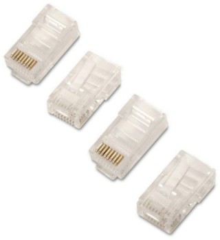 conector aisens rj45 8 hilos cat.5e awg24  10 uds