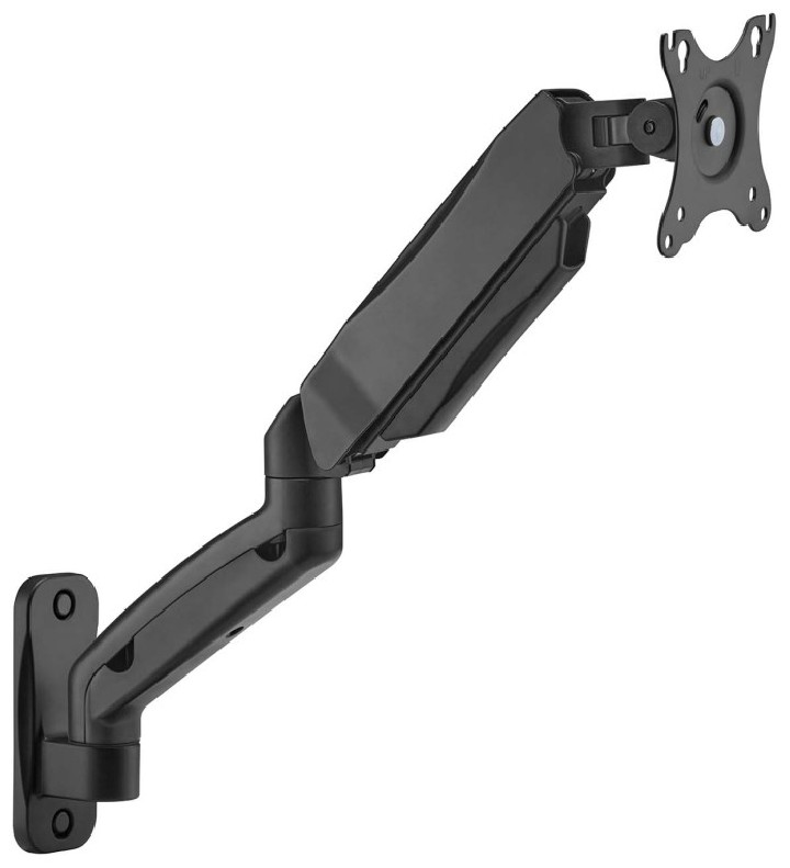 soporte pared aisens contrapeso tv 9kg  3 pivotes 1 brazo  17 32 negro