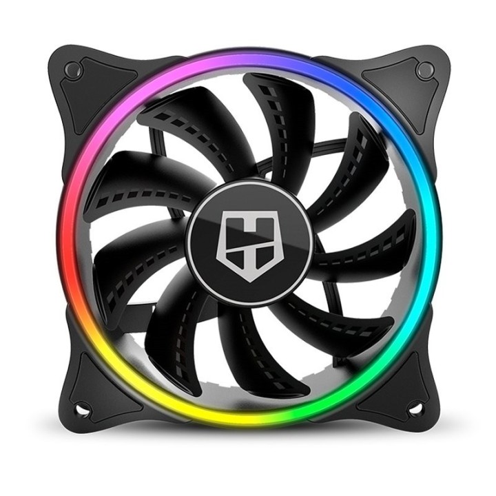 nox ventilador gaming x fan led argb