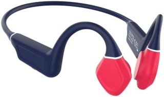 auriculares leotec conduccion osea kuri azul rojo bt