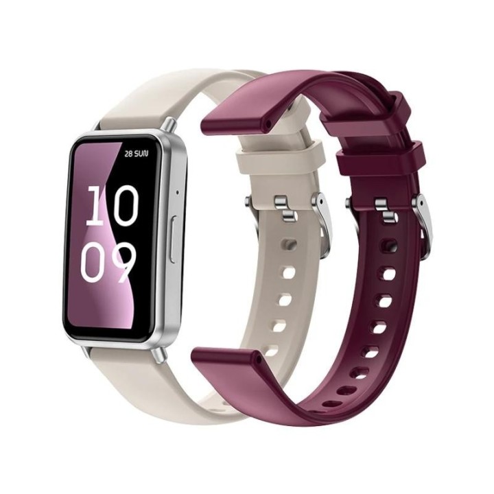 spc smart band duo fit light ip68 1.47" starwhite