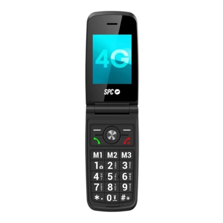 spc 2342a titan 4g movil senior 2.4" s.help azul