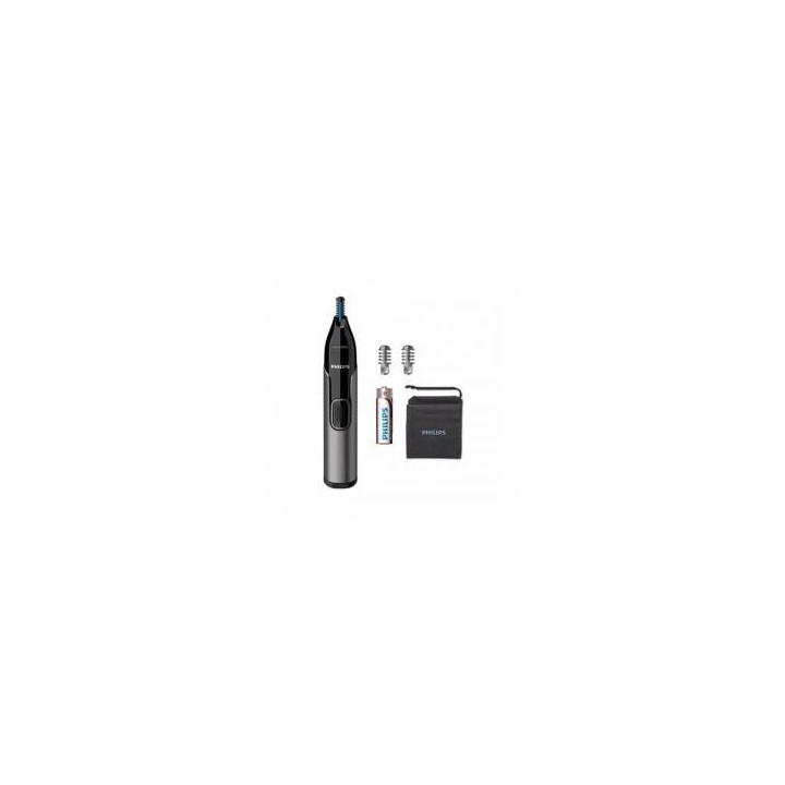 philips cortapelos philips + naricero nt3650   16 negro 2peines    cuchilla lavable    ducha    reco