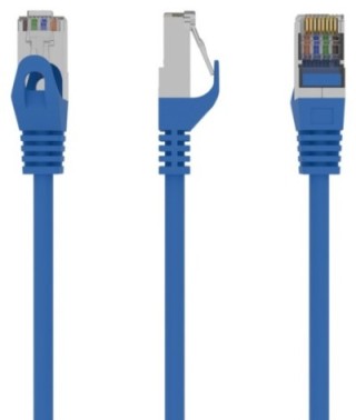 cable red gembird ftp cat6 0,5m azul