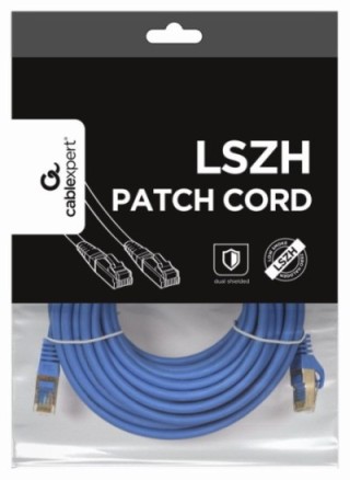 cable red s ftp gembird cat 6a lszh azul 10 m