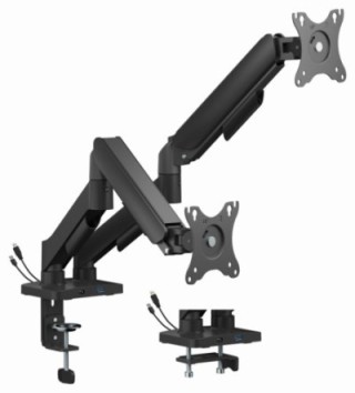 gembird ma da2u 01 soporte de monitor